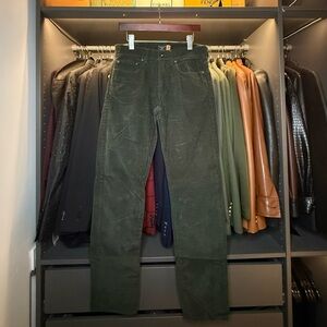 Men’s J. Crew 770™ Straight-Fit Corduroy Pants in Dark Forest Green